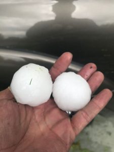 hail roof damage in Colorado