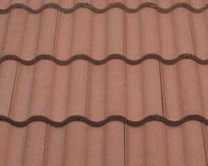 Install clay roof tiles